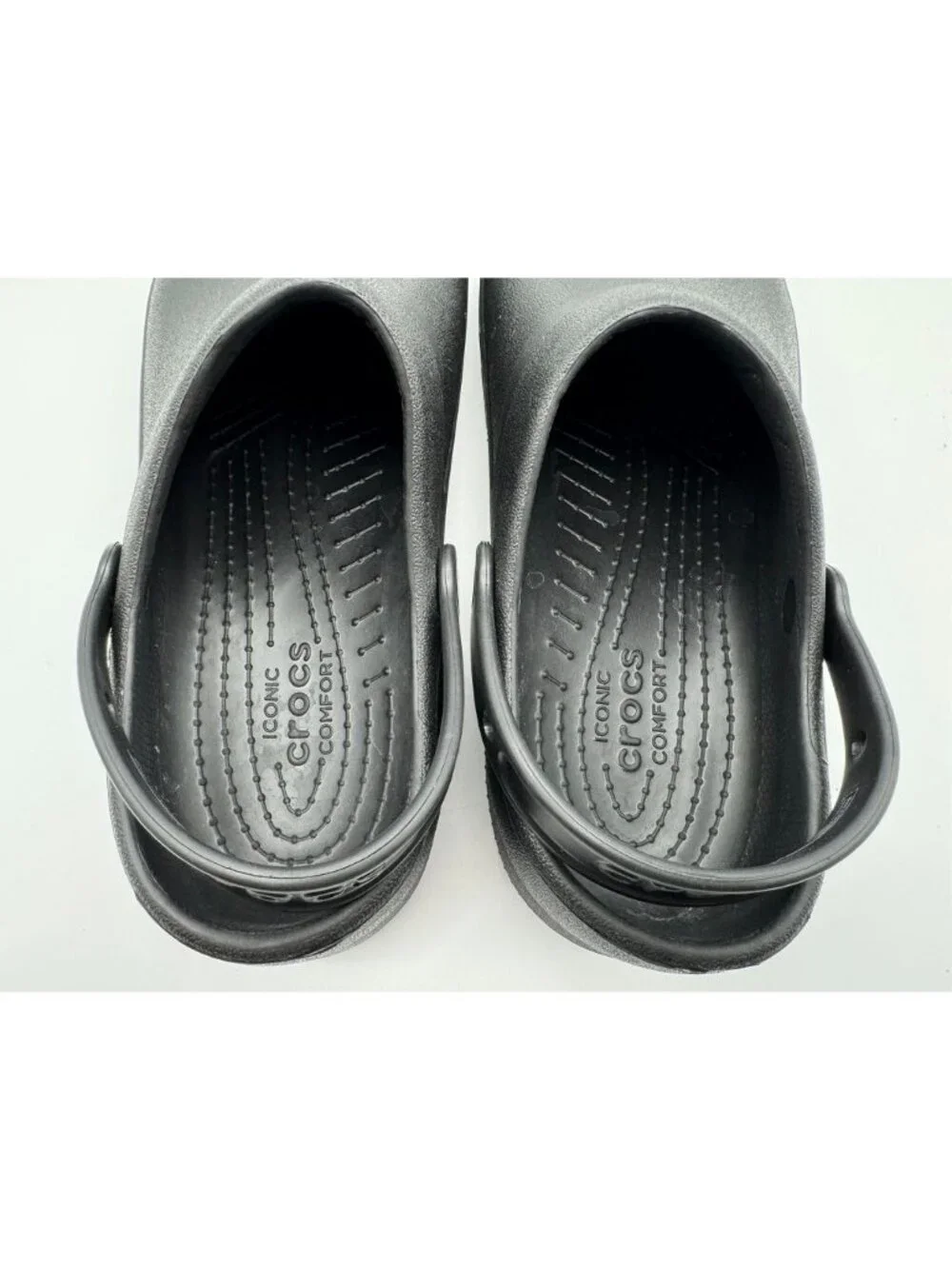 Crocs Specialist II Work Clogs 204590 Black Slip On Casual Shoes Men's Size 12